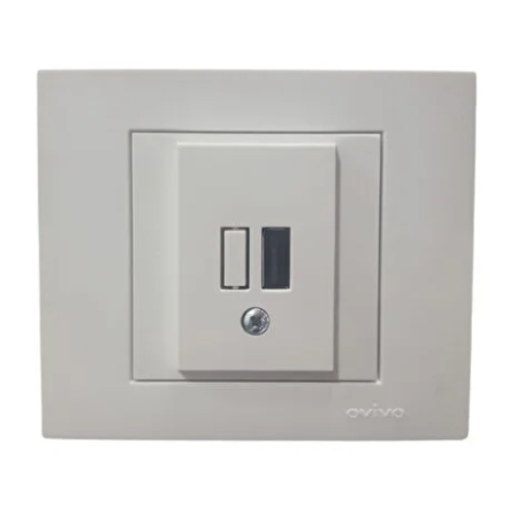 Priz 1xusb mina bardh ovivo