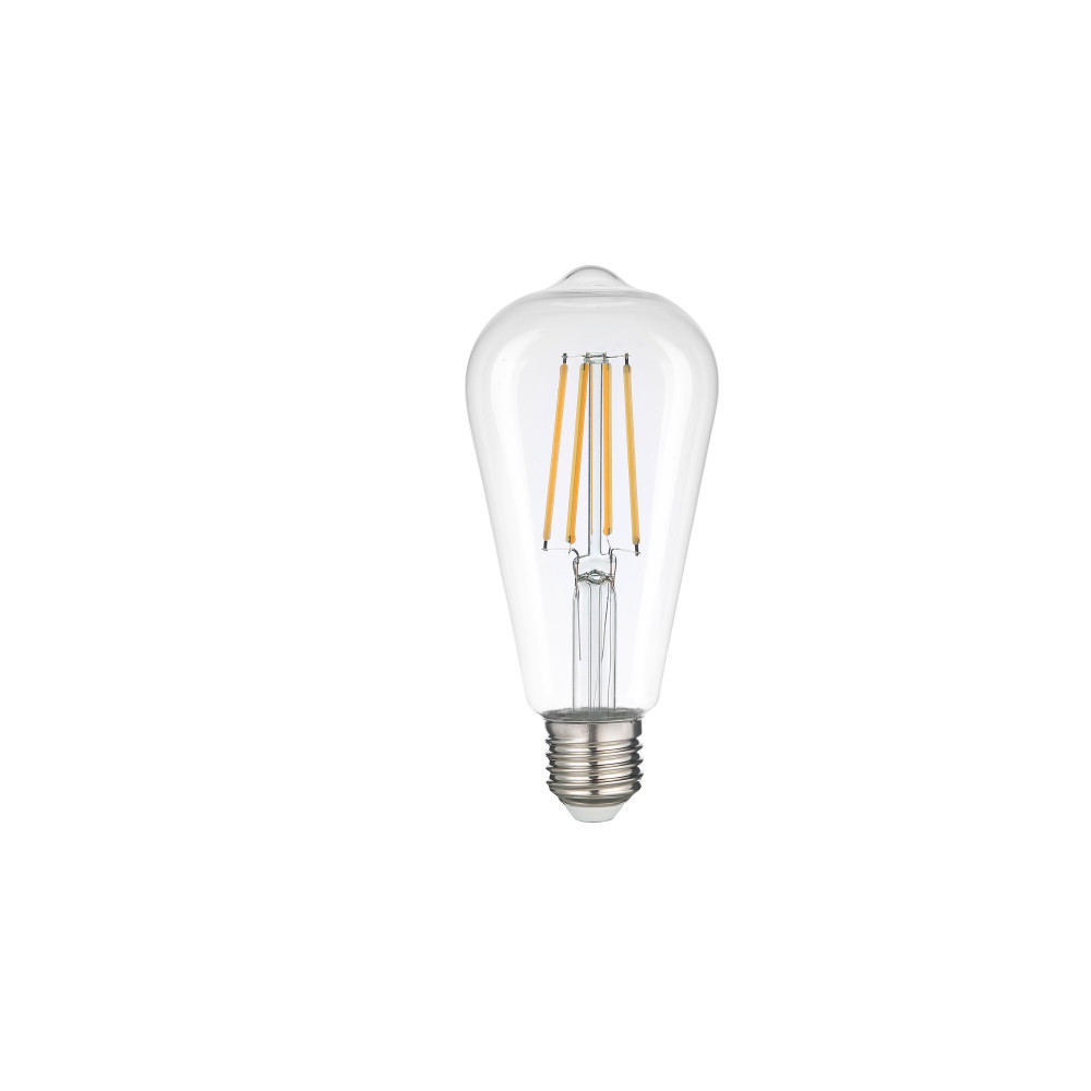 BAF13-01820 BEGHLER-MAXO-8W-E27-ST64-CLR-FLM-3000K-LEDBULB
