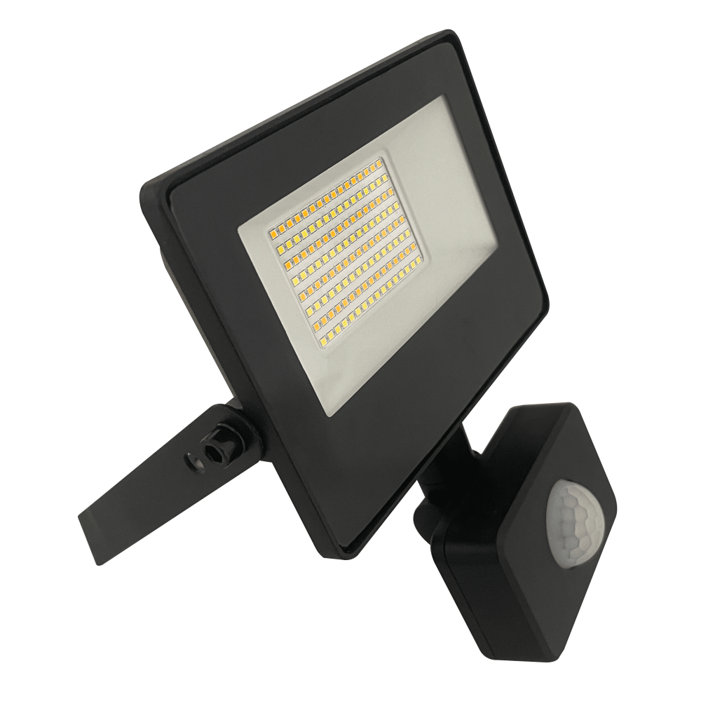 BT62-03080 BEGHLER-MAXO-FLOODLED-WITHSENSOR-30W-BLACK-3CCT-IP65-LED FLOOD LIGHT