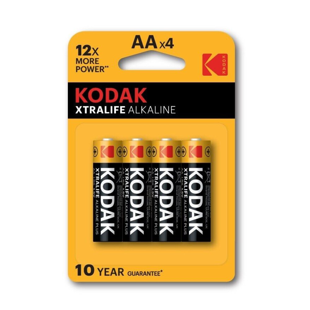Kodak Xtralife Alkaline Bateri 2xAA (4x)