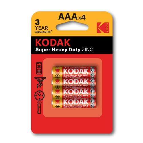 Kodak Zink Bateri 3xAAA (4x)
