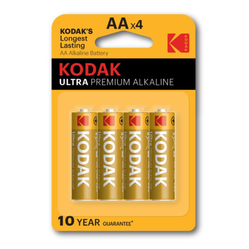 Kodak Ultra Alkaline Bateri 2xAA (4x)
