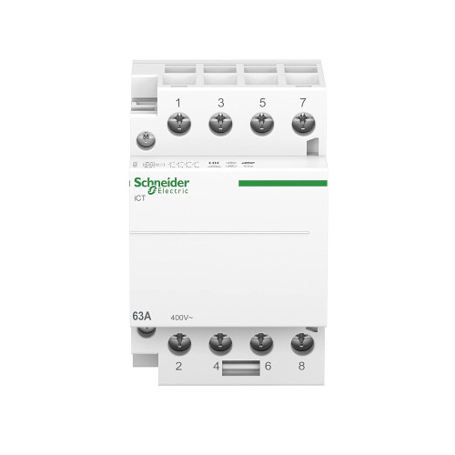 Schneider Kontaktor sig. qe montohet ne shin 63A 4P 2NO+N