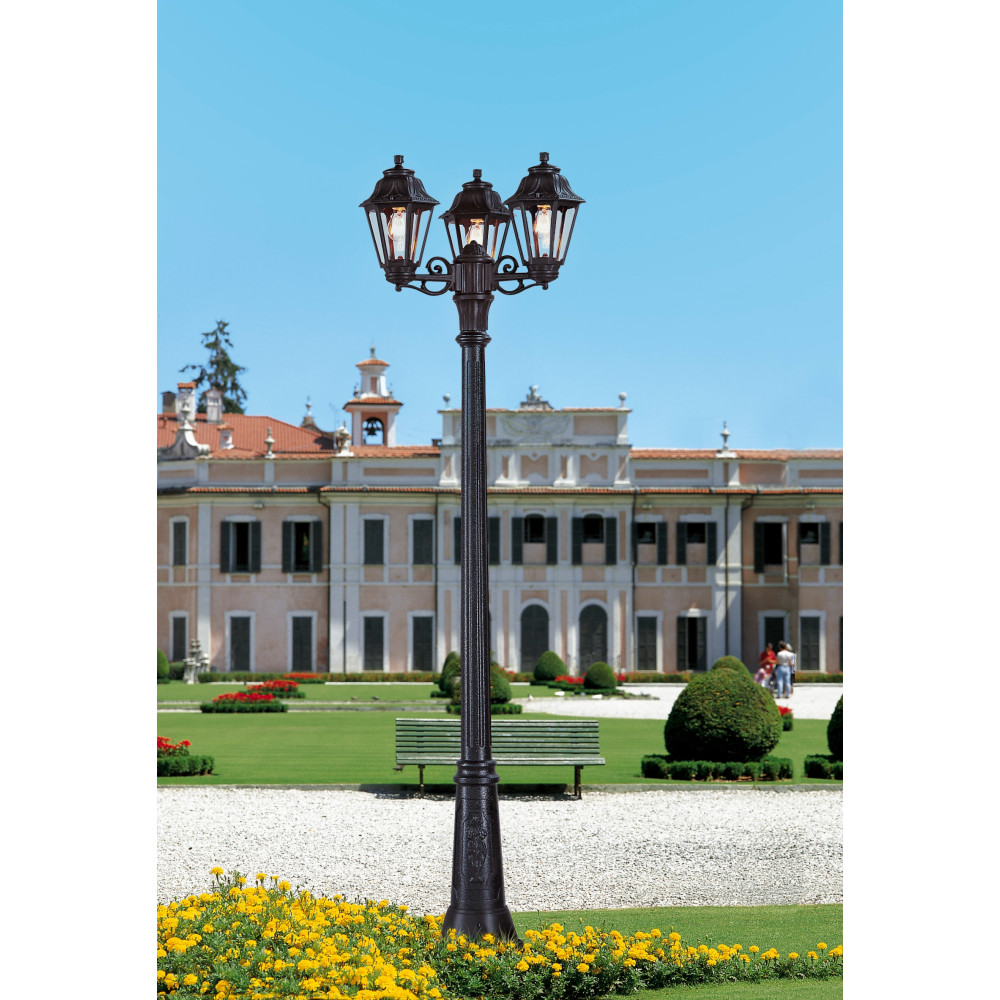 E22.156.S30.AXF1R GIGI BISSO/ANNA 3L BLACK CLEAR E27 FILAMENT LED 6W 2.7K