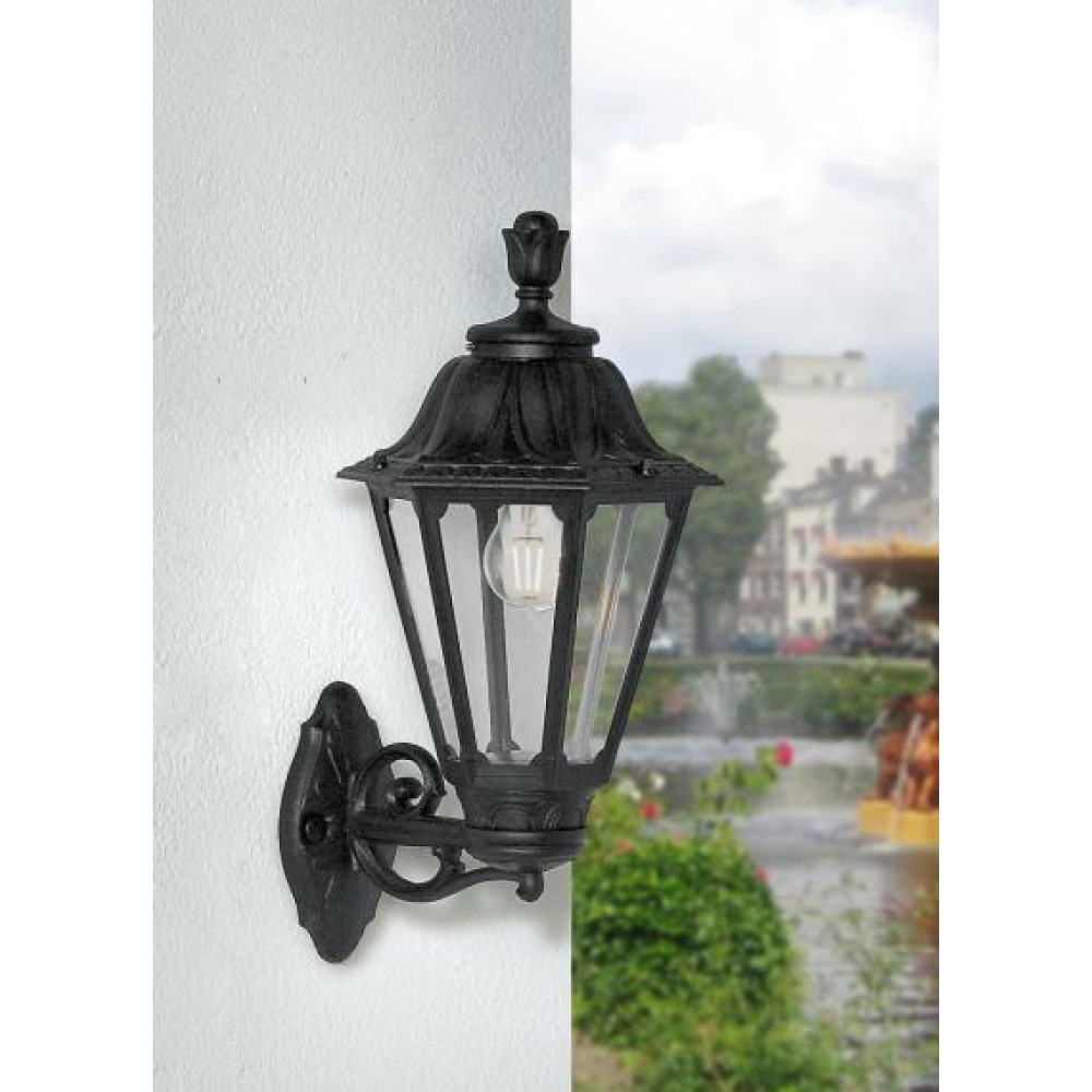 Fumagalli - E26.131.000.AXE27   BISSO/RUT BLACK CLEAR E27