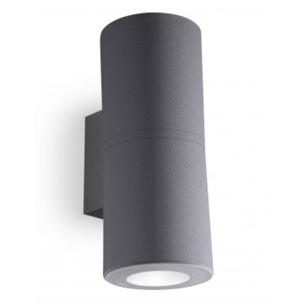 Fumagalli - 3A7.003.000.LXU2L FRANCA 90 2L WALL GREY FROSTED GU10 LED 7W 4K