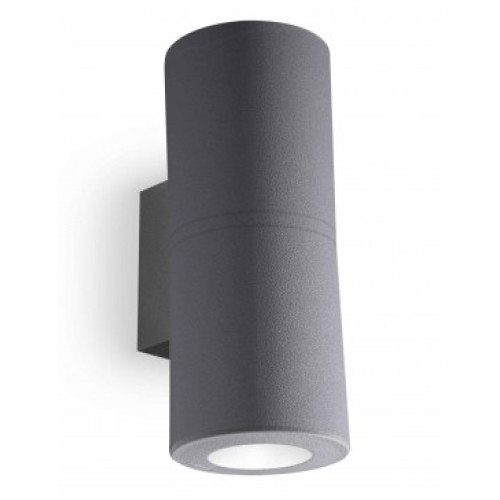 Fumagalli - 3A7.003.000.LXU2L FRANCA 90 2L WALL GREY FROSTED GU10 LED 7W 4K