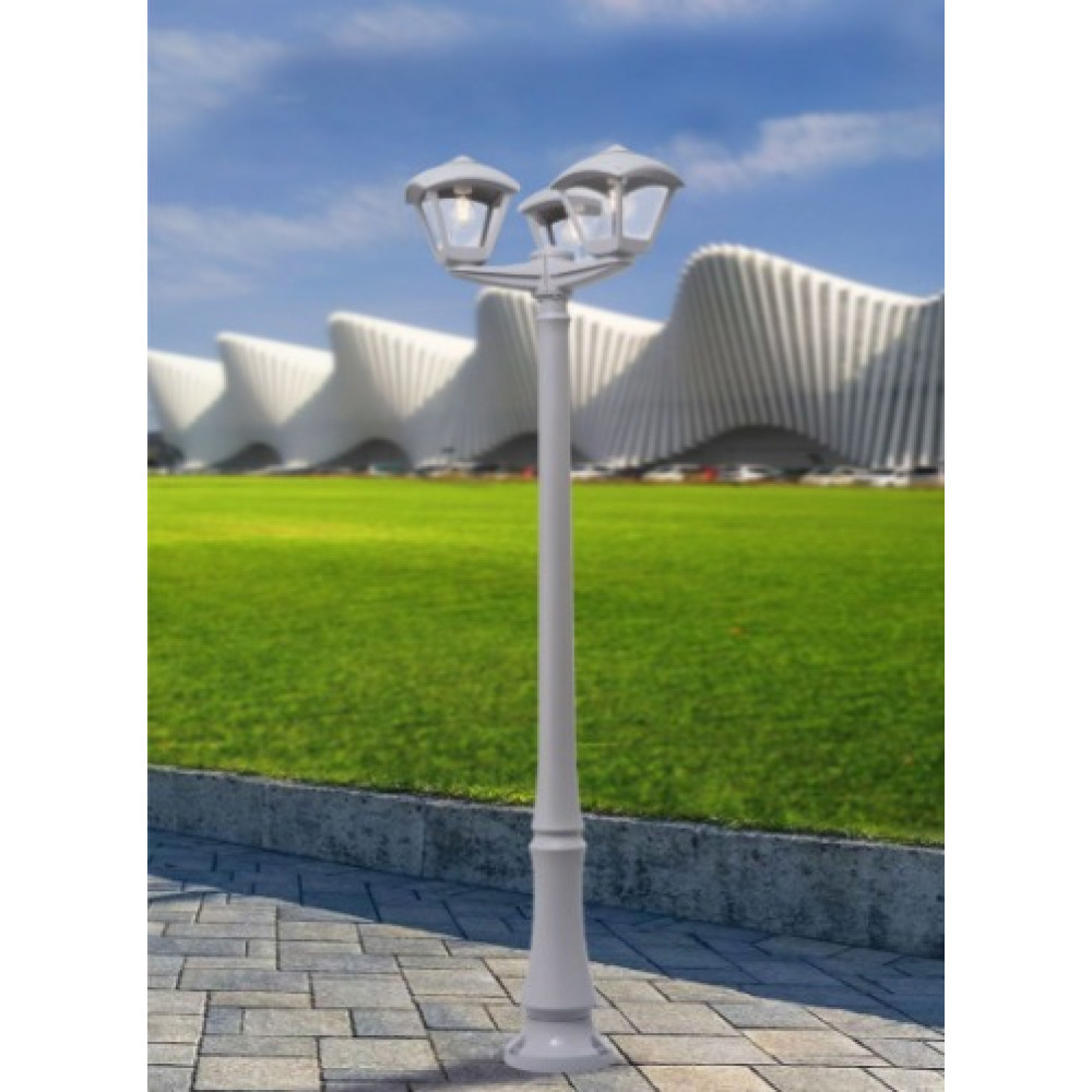 T24.306.D30.LXF1R DINO NARDO/DARIO 3L  GREY CLEAR E27 FILAMENT LED 6.5W 2.7K