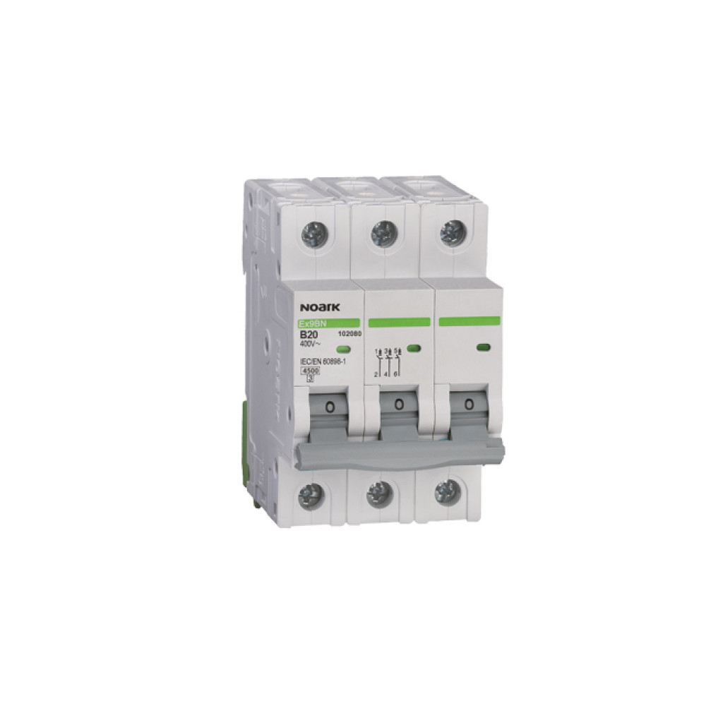 NOARK Sig Ex9BS 3P B20 - Miniature Circuit  Breaker        