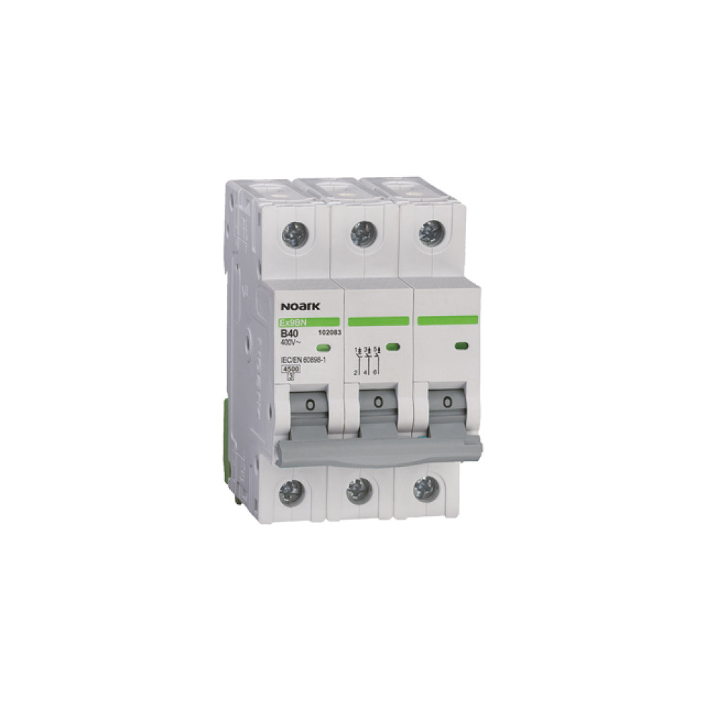NOARK Sig Ex9BS 3P B40 - Miniature Circuit  Breaker       