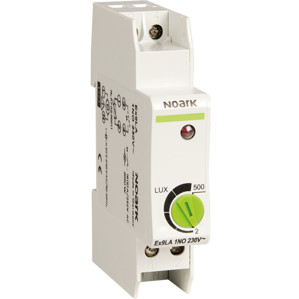 Ex9LA 1NO 230V Installation Light intensity switch, Analogue, 1channel with NO contact, Voltage 230V