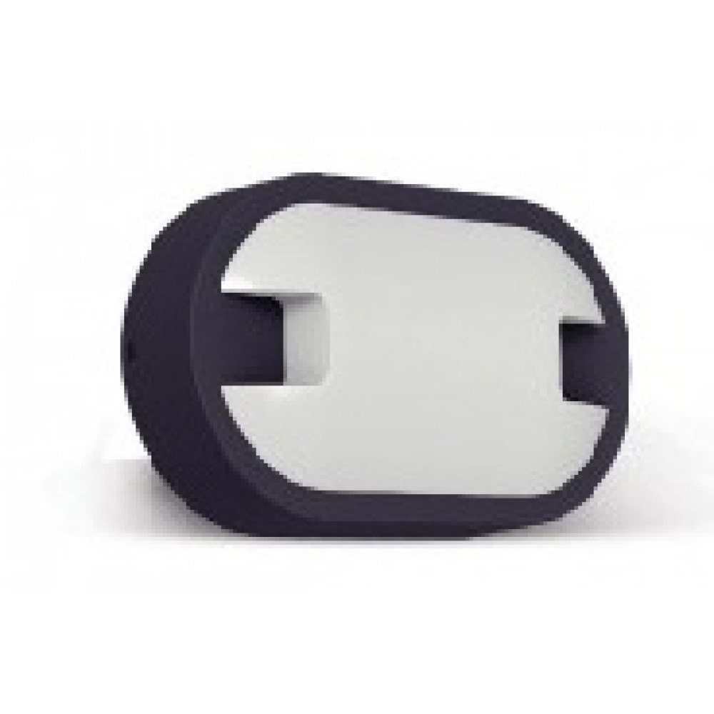 LB10-01512 LAMBARIO-OVAL-15W-4000K-DGREY-IP65-LED BULKHEAD LAMP