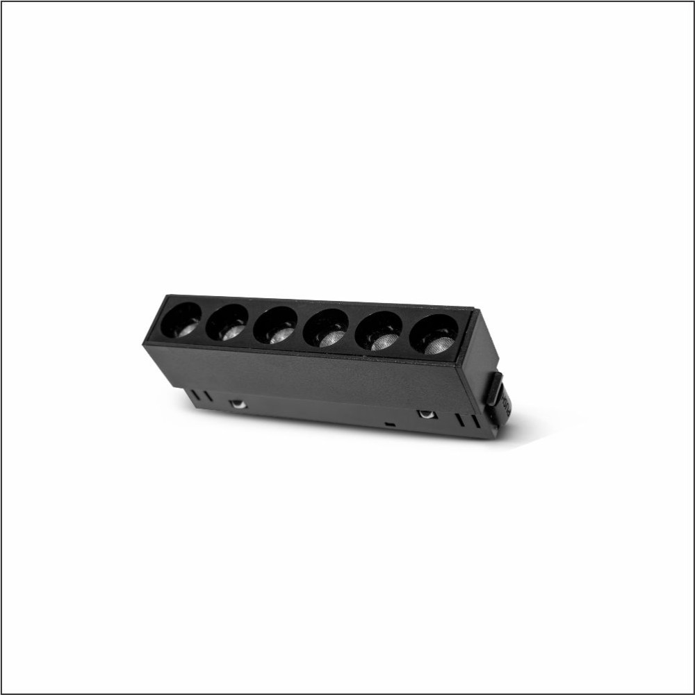 MLL01-05 LAMBARIO-113MM-R20-6W-SMD-24DG-BLCK-48V-3000K- LED MAGNETIC TRACKLIGHT