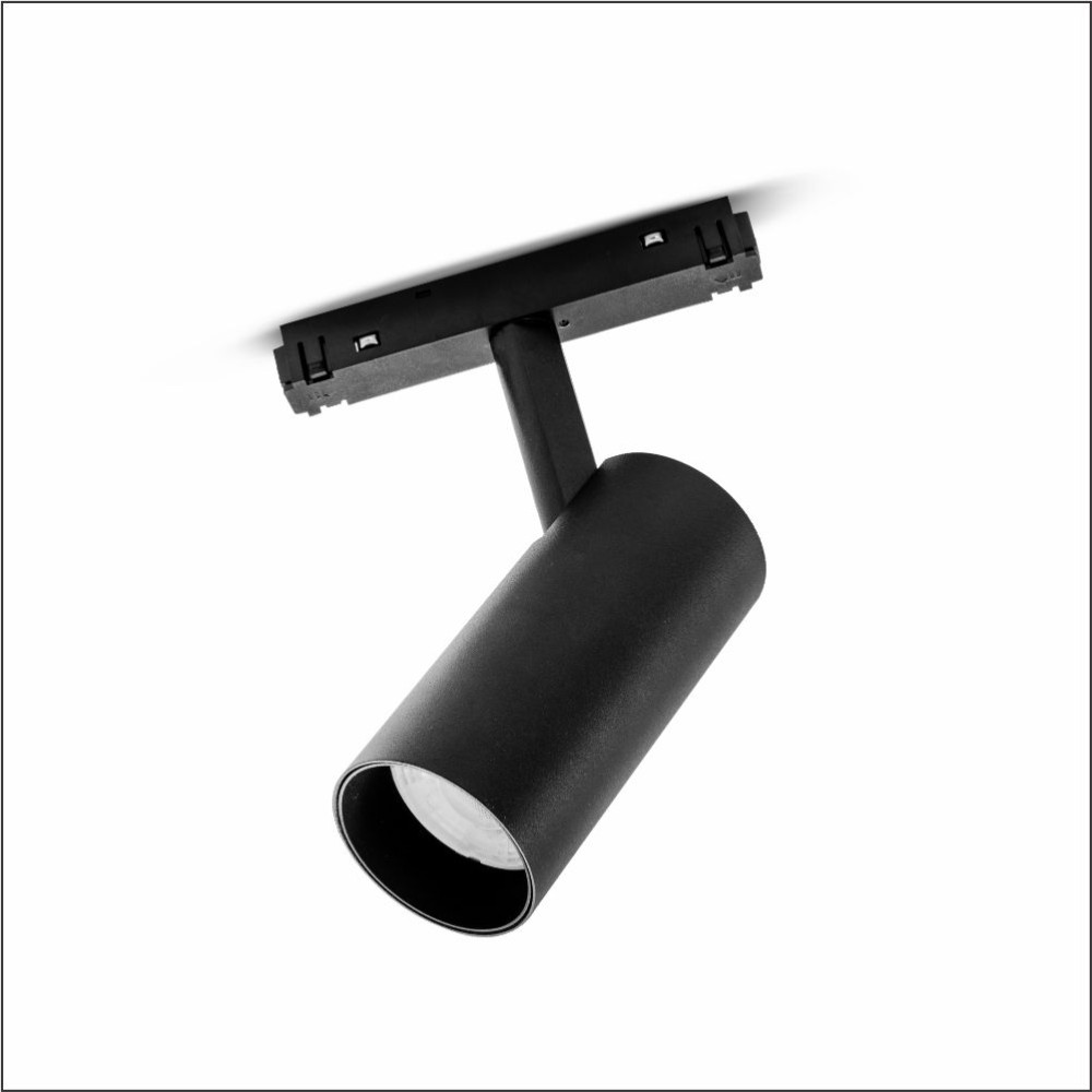 MLL01-14 LAMBARIO-R20-12W-COB-24DG-BLCK-48V-3000K- LED MAGNETIC TRACKLIGHT