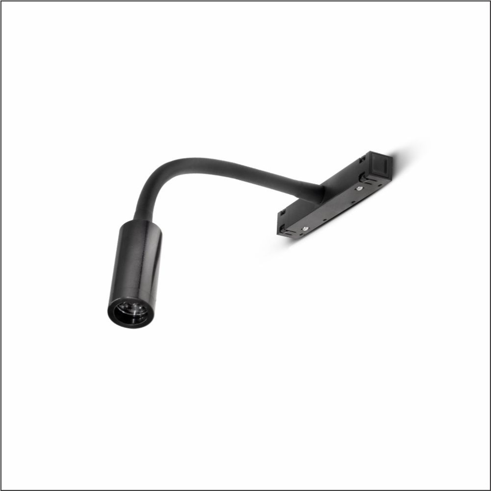 MLL01-19 LAMBARIO-R20-MIN-3W-COB-24DG-BLCK-48V-3000K-LED MAGNETIC TRACKLIGHT