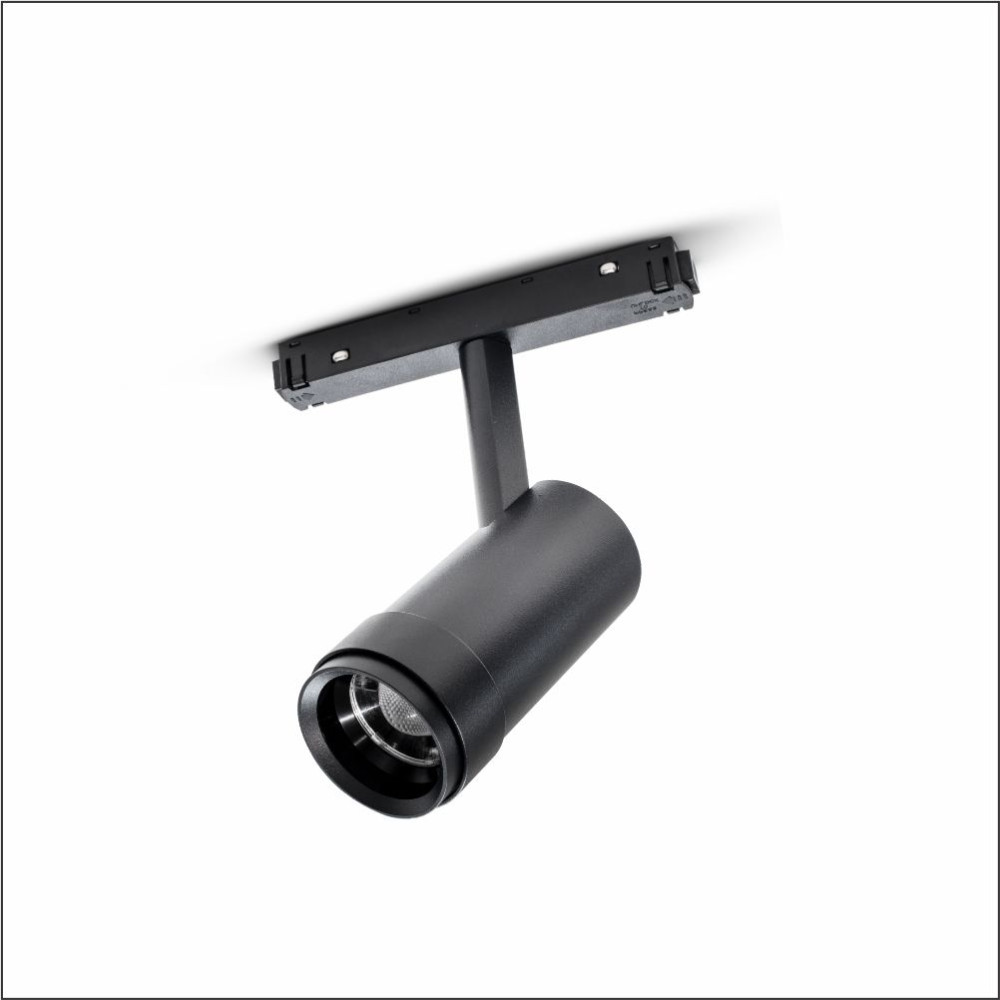 MLL01-21 LAMBARIO-R20-ADJBEAM-20W-COB-10-60DG-BLCK-48V-3000K- LED MAGNETIC TRACKLIGHT MLL01-21 LAMBARIO-R20-ADJBEAM-20W-COB-10-60DG-BLCK-48V-3000K- LED MAGNETIC TRACKLIGHT