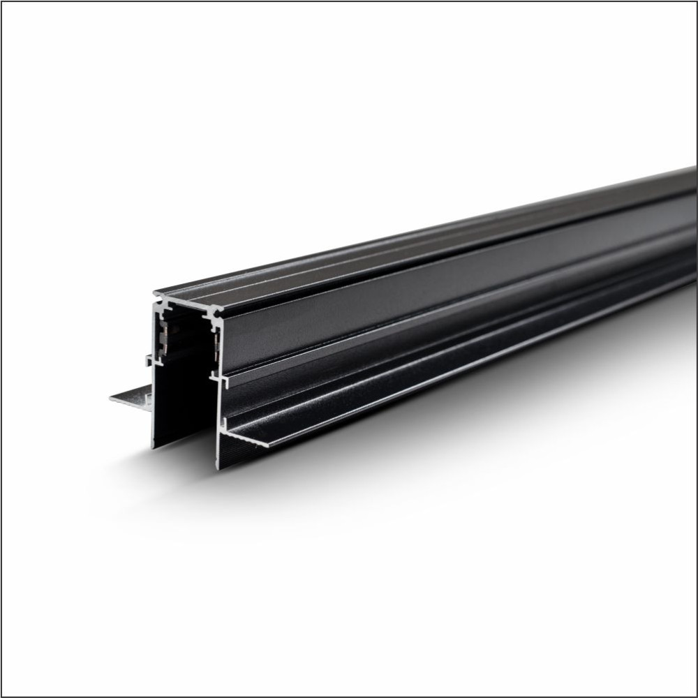 MAL01-05 LAMBARIO-R20-2M-BLCK-48V-ALUM-CEILING-MAGNETIC TRACK RAIL