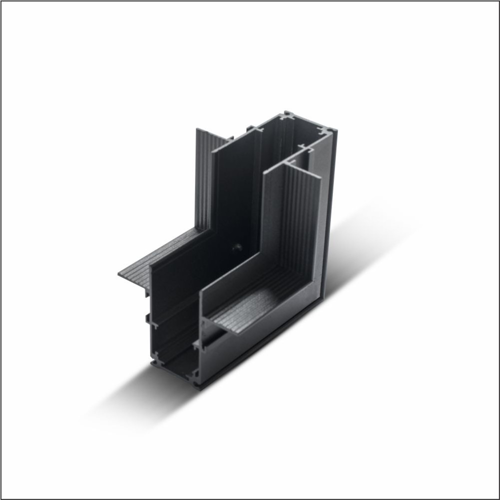 MAL01-15 LAMBARIO-R20-CORNER-ALUM-BLCK-DARKINTERNAL-MAGNETIC TRACK ACESSORIES