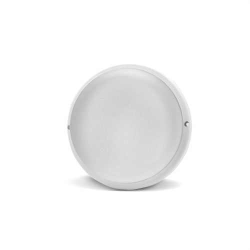 LG01- 02000 LAMBARIO-ROUND-15W-4000K-ECO-WHITE-IP65-LED BULKHEAD LAMP