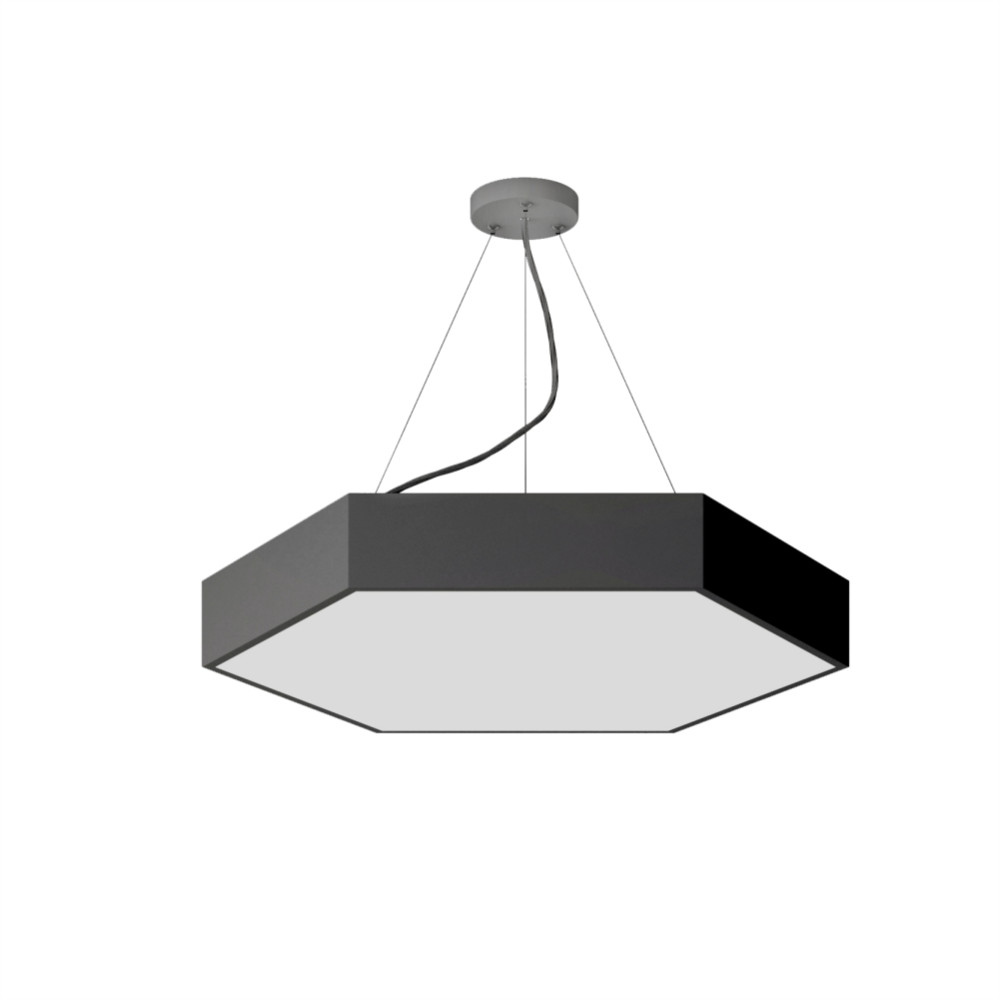 LDP01-14 LAMBARIO-DIAMON-38W-4000K-4400LM-BLACK-LEDPENDANT LIGHTING FIXTURE