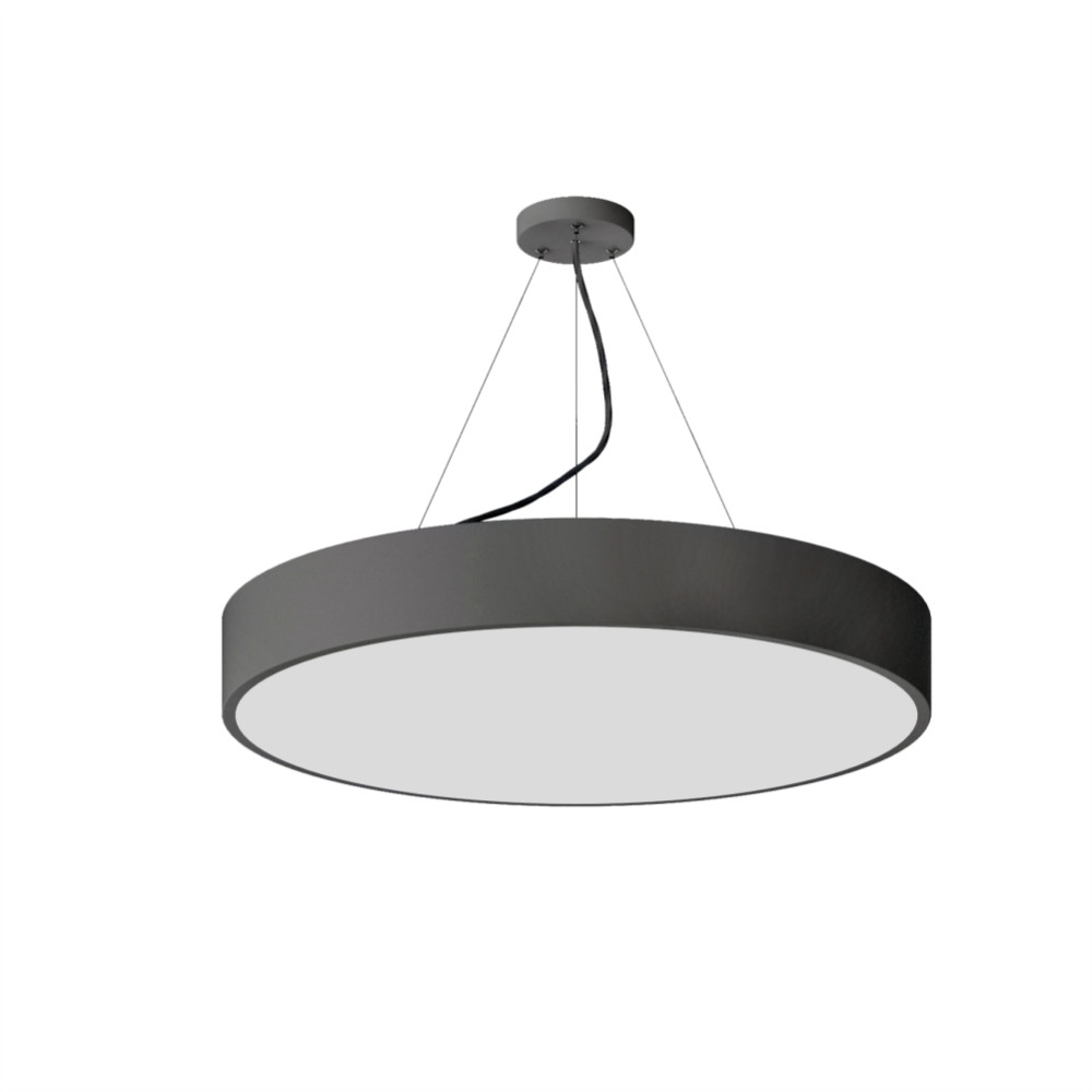 LDP01-15 LAMBARIO-ROUND-45W-4000K-5400LM-BLACK-LED-PENDANT LIGHTING FIXTURE