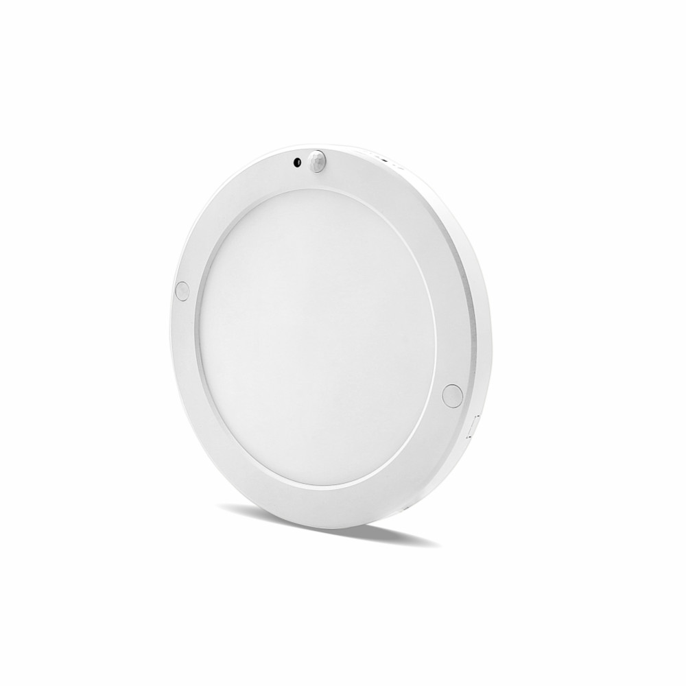 LP14-32410 LAMBARIO-ECOSMART-WH-18W-MOTIONSENSOR-PHOTOSENSOR-4000K-SURFACE-LED PANEL LIGHT
