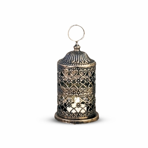 LSD01-14 LAMBARIO-DESKLAMP-WITHBATTERY-1PCLED-CANDLE-BRUSHGOLD- DECORATIVELAMP               