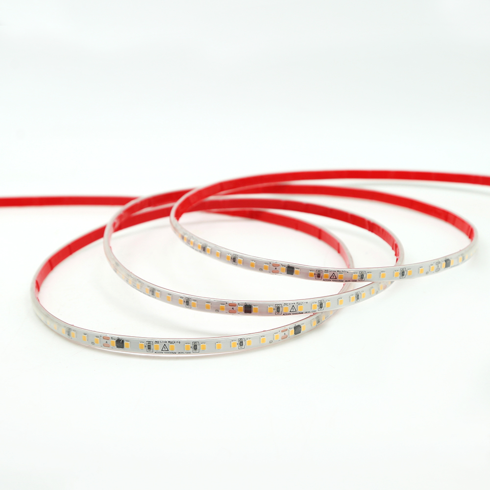 LS05-00404 LAMBARIO-HIGHLINE-8W-120LED-3535-4000K-220V-IP65-10 CM CUT-LED STRIP LIGHT 220V