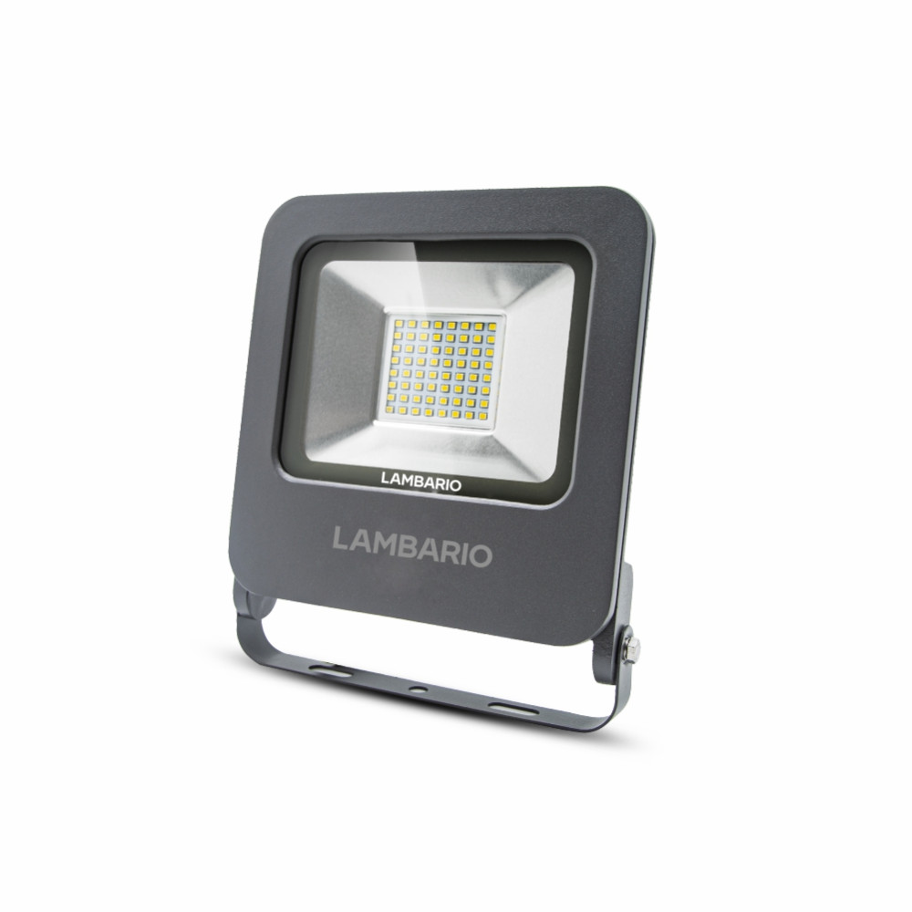 LT62-05012 LAMBARIO-LUMEX-SMD-50W-D.GREY-4000K-IP65-LED FLOODLIGHT F547