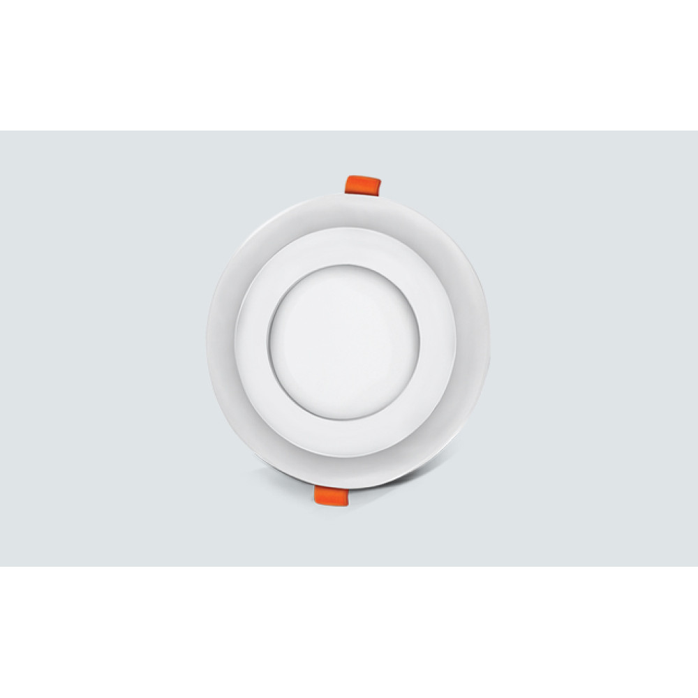 LP05-01636 LAMBARIO-SMD-CRD-16W-RND-WHT-6400K-PINK-SMD RECESSED DOUBLE LED DONWLIGHT F198