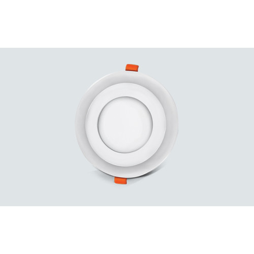 LP05-01636 LAMBARIO-SMD-CRD-16W-RND-WHT-6400K-PINK-SMD RECESSED DOUBLE LED DONWLIGHT F198