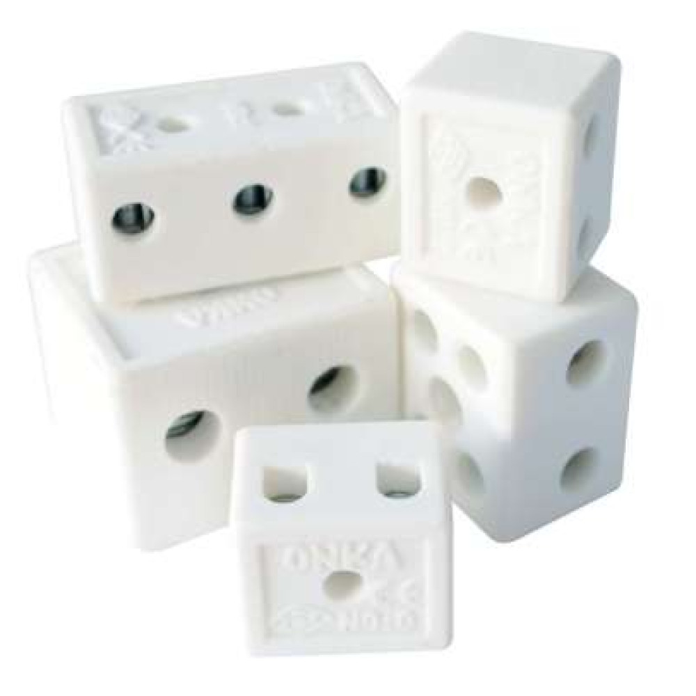 Kleme porcelan Nr.2 1/2 4-6mm