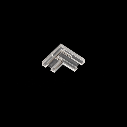 LAMBARIO 12/24V PLIER L TYPE  90` CONNECTOR  TRANSPARENT 8 MM-ACCESSORIES