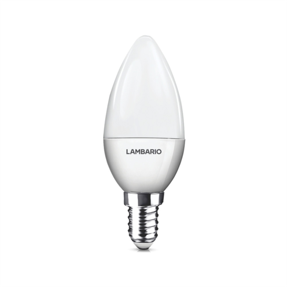 LA09-00713 LAMBARIO-ADVANCE-6W-E14-C37-PLS-6400K-LED BULB F604