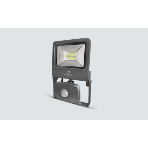 LT62-25012 LAMBARIO-LUMEX-WITHSENSOR-SMD-50W-D.GREY-4000K-IP65-LED FLOODLIGHT F543