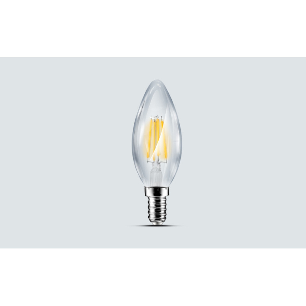 LA36-00410 LAMBARIO-ADVANCE-4W-E14-C35-CLR-FLM-3000K-LED BULB