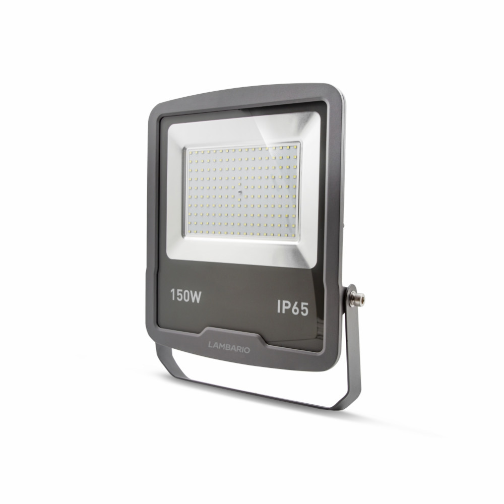 LT61-09432 LAMBARIO-FLOODLED-150W-GREY-6500K-IP65-LED FLOOD LIGHT  F427