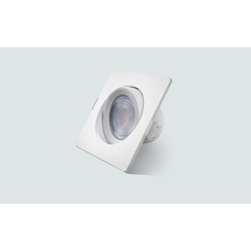 LD02-00500 LAMBARIO-SMD-SQR-5W-3.5INCH-WHT-3000K-PC-AL-LED-DOWNLIGHT