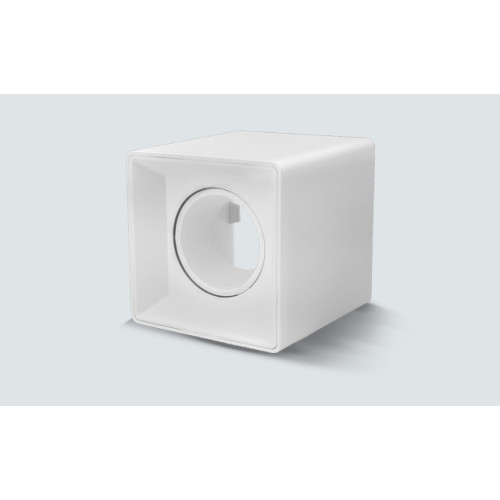 LH03-10100 LAMBARIO-SURFACE-SQR-A-WHITE-PC-WOB-IP20-SPOTLIGHT FIXTURE 