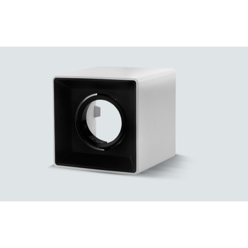 LH03-10107 LAMBARIO-SURFACE-SQR-A-WHBLCK-PC-WOB-IP20-SPOTLIGHT FIXTURE 