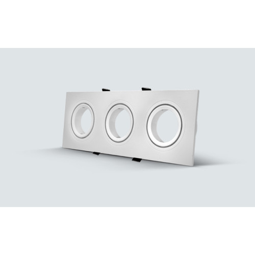 LH03-03500 LAMBARIO-SPOTEC-SQR-3-WHITE-PC-WOB-IP20-SPOTLIGHT FIXTURE  F651