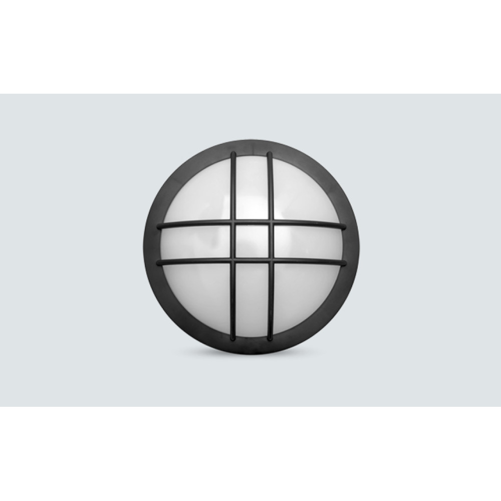 LB05-01832 LAMBARIO-ROUND-C-18W-6500K-BLACK-IP65-LED BULKHEAD LAMP