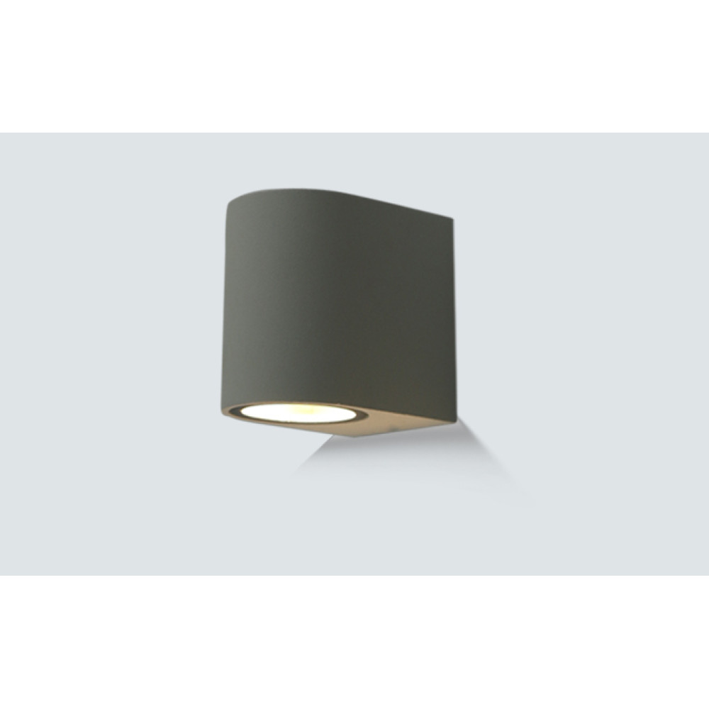 LG32-00204 LAMBARIO-GARDO-GREY-1XGU10-OUTDOOR LIGHTING FIXTURE F710