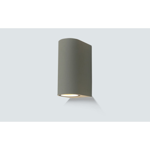 LG32-00224 LAMBARIO-GARDO-GREY-2XGU10-OUTDOOR LIGHTING FIXTURE  F707