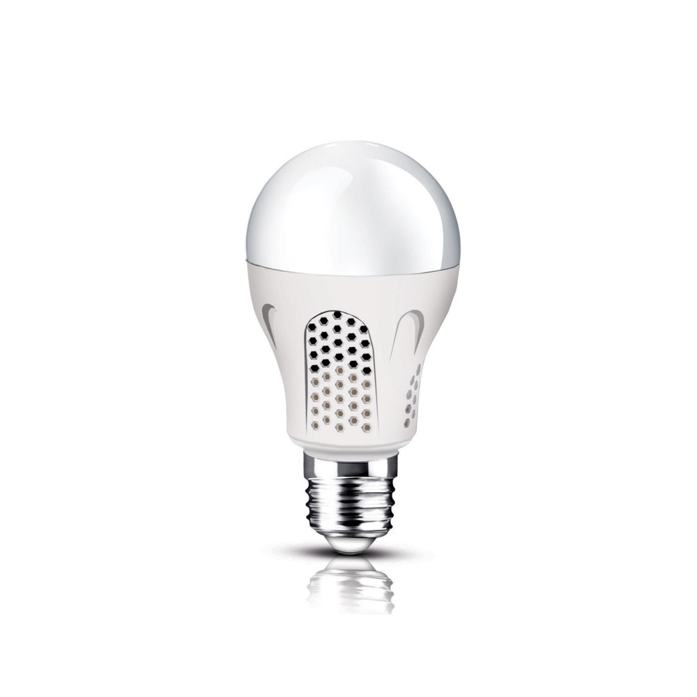 LC03-01 LAMBARIO-LED RECHARGEABLE 5HRS -BTRY-5W-6400K-LED EMERGENCYBULB