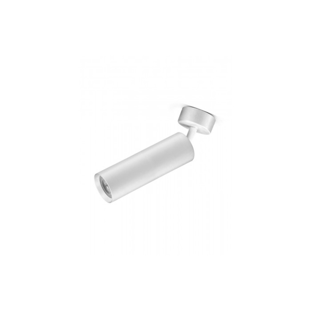 LH07-20200 LAMBARIO-COV-WHT-GU10-200MM-CYLSURF-LIGHTING FIXTURE