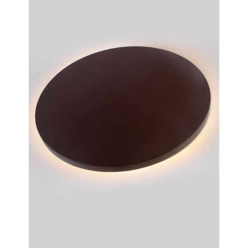 LG36-0110 LAMBARIO-CIRCLE-BROWN-9W-IP65-4000K-LED OUTDOOR LIGHTING FIXTURE