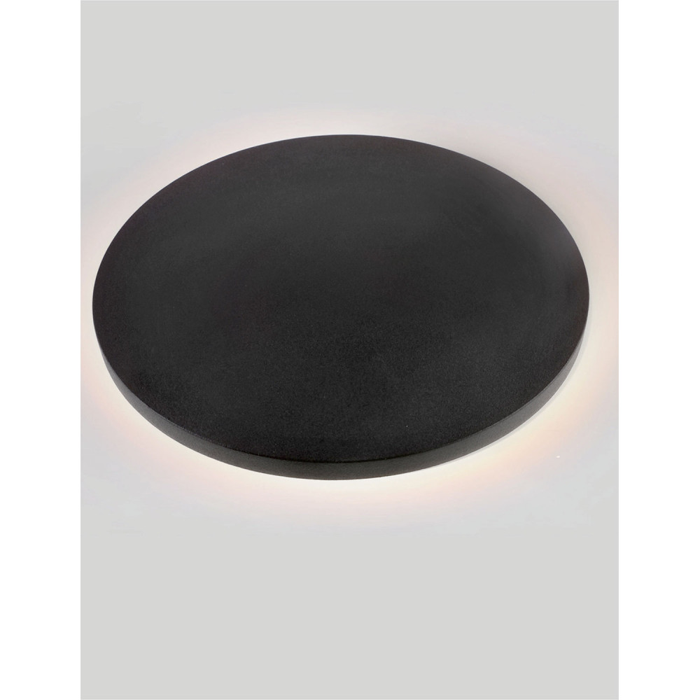 LG37-0100 LAMBARIO-CIRCLE-GREY-9W-IP65-4200K-LED OUTDOOR LIGHTING FIXTURE