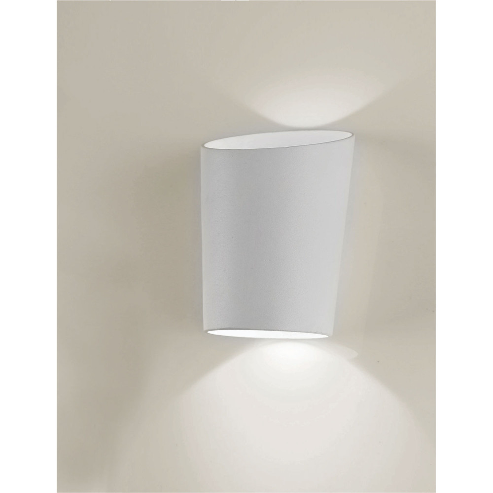 LG37-0101 LAMBARIO-CUP-WHT-2X3W-IP65-4000K-LED OUTDOOR LIGHTING FIXTURE