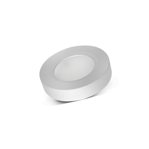 LD03-00330 LAMBARIO-RND-CABINET-2W-SURFACE+RECESSED-WHT-6400K-PC-AL-LED-LIGHTING FIXTURE